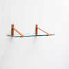 wall shelf, glass shelf, vintage, 