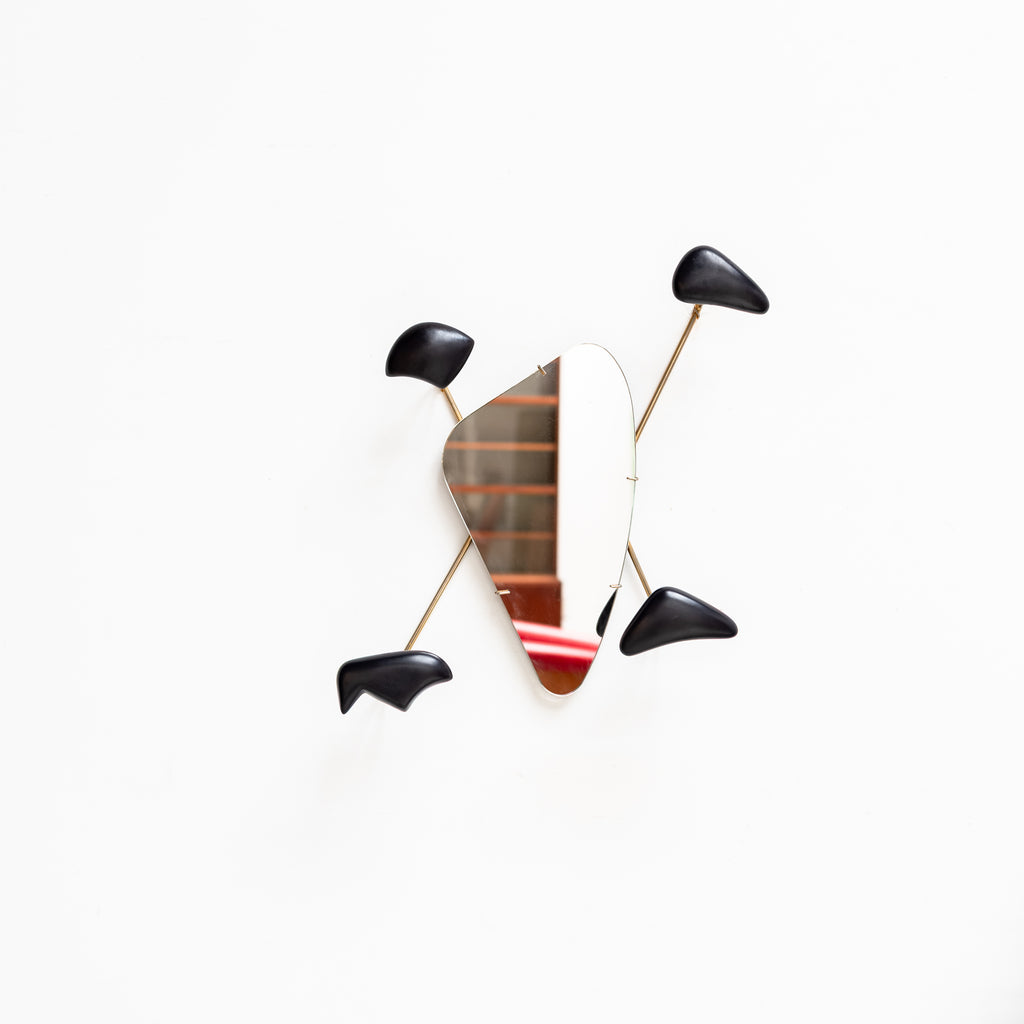 Coat Rack Mirror by Georges Jouve , mirror , ミラー , ジューブ