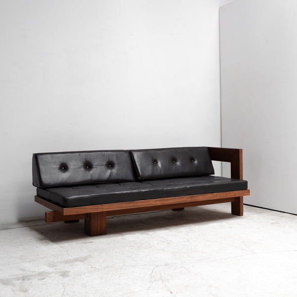 Modernist architect sofa, sofa, leather sofa, Netherlands, 1970s, ソファ, オランダ,  レザーソファ