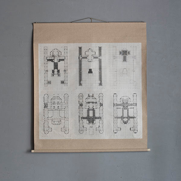 Imperial Hotel Plans by Frank Lloyd Wright