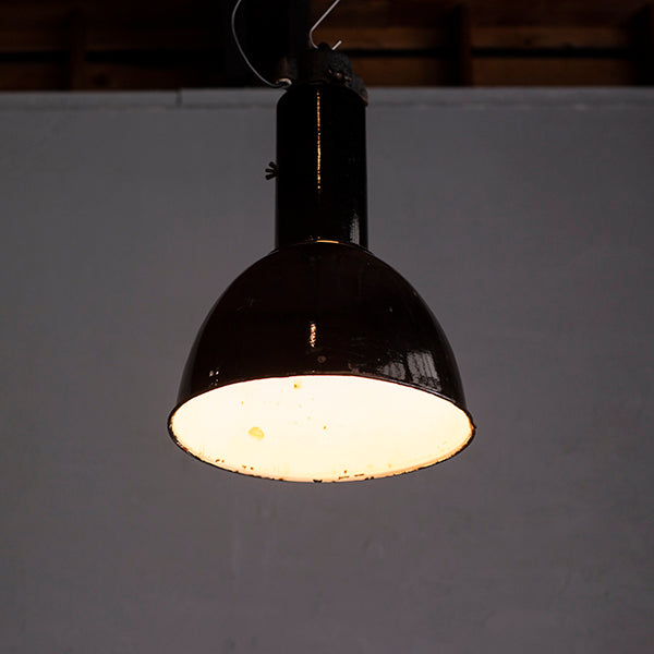 インダストリアル スモール ペンダント ランプ 照明 黒