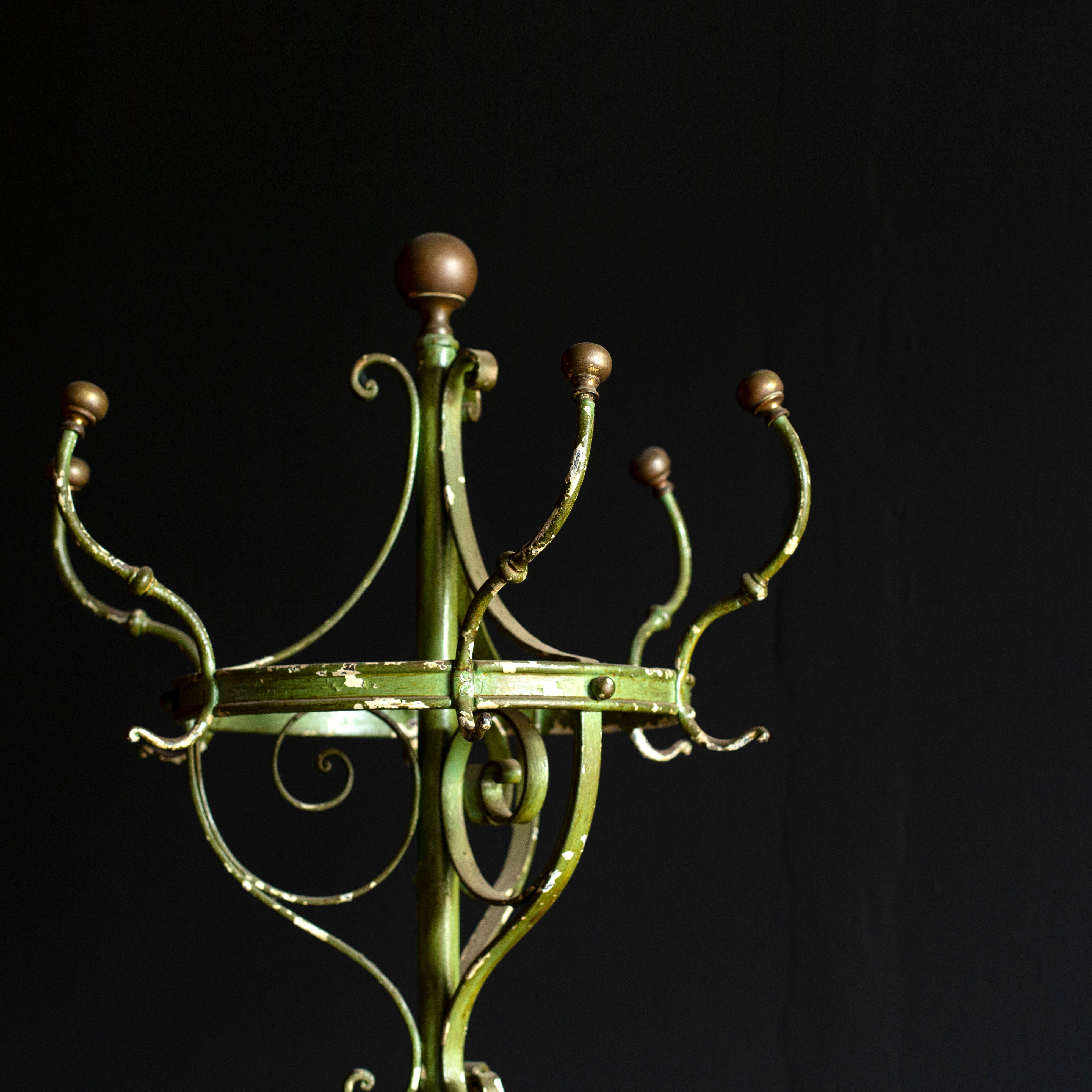 Early 20th Century Wrought Iron Hat and Coat Stand ｜ ロートアイアン ハットスタンド