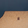 イタリア ヴィンテージ ミラー 真鍮 ミニマル ミッドセンチュリー モダン