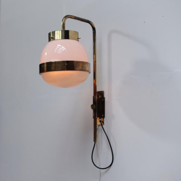 セルジオ マッツァ ウォールランプ ブラケット ランプ 照明 真鍮 ガラス イタリア